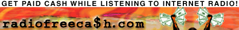 Get Paid to listen to internet Radio! Join Radiofreecash